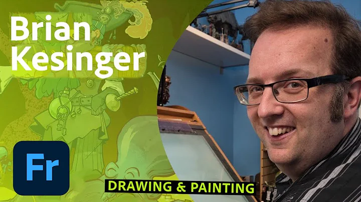 Picture Book Illustrations in Adobe Fresco with Br...