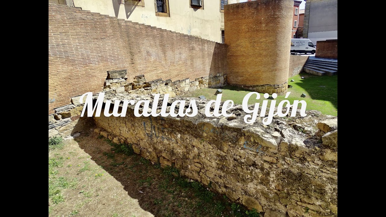 Murallas y  Torre del Reloj - Gijón - Principado de Asturias 🇪🇸