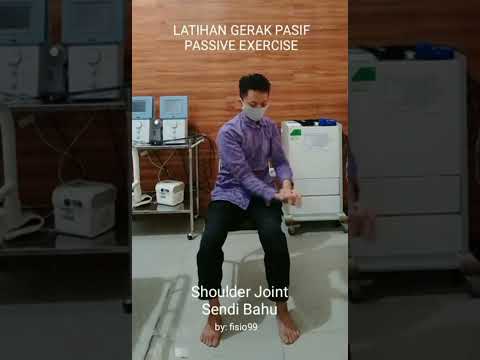 LATIHAN GERAK PASIF & AKTIF SENDI BAHU (AUTO EXERCISE)