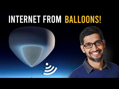 How does Internet Work through BALLOONS??| Google's Project Loon