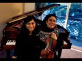 Capture de la vidéo Violinist, Basma Edrees & Pianist, Ava Nazar