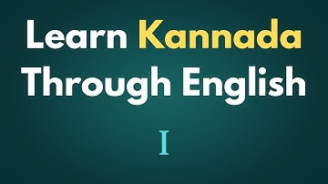 Learn Kannada Through English - Lesson 2