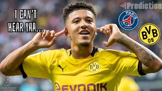 Predicting Who Will Go Through to UCL Final (PSG vs BVB)