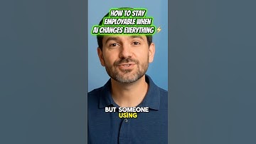 🤖AI won’t steal your job — but someone using it will. 👨‍💻 #FutureOfWork #ChatGPT #Productivity