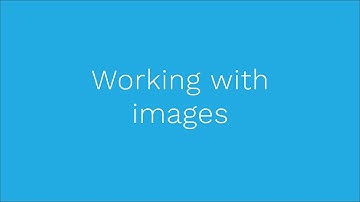 Neos Course - 08 Working with images