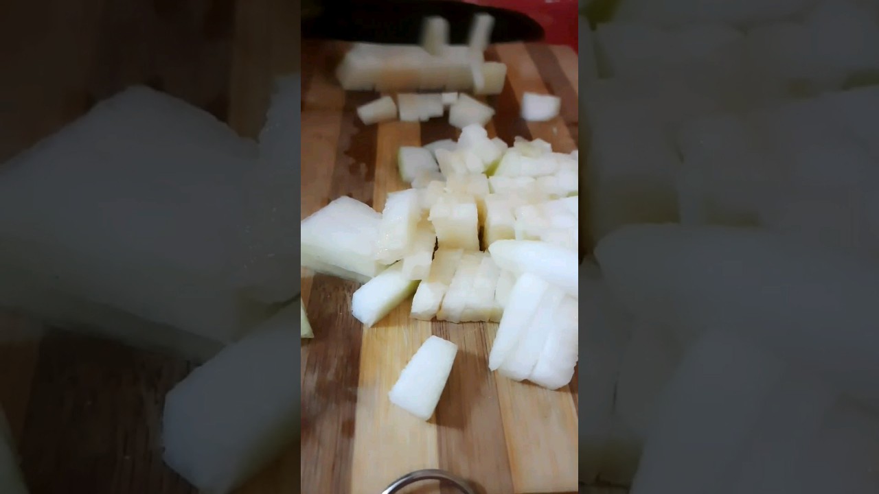 Cucurbita cutting Skill 