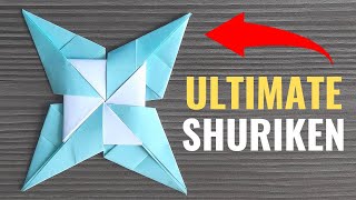 How To Make The Ultimate Ninja Shuriken | Easy Origami screenshot 4