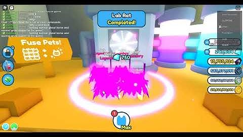 What happened if u fuse 3 rainbow vampire bat l Pet sim x l