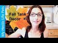 Fall/Halloween Fish Tank and Terrarium Decorations!!