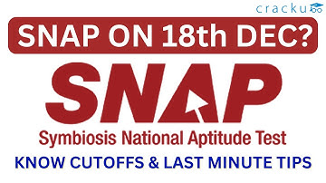 SNAP 2022 Last Minute Tips | SNAP Exam Strategy | Top MBA Colleges Accepting SNAP Scores
