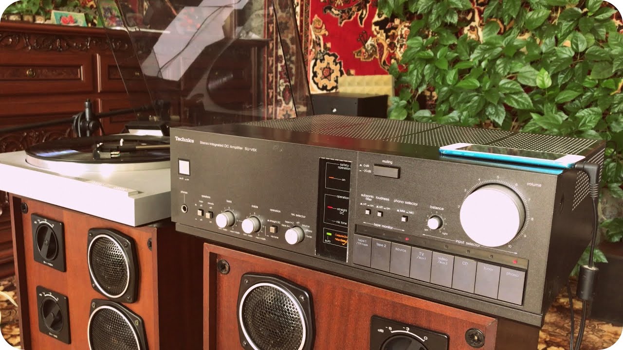 Technics SU-V6X / Heco Interior Reflex 25H / Yamaha P-220 - YouTube