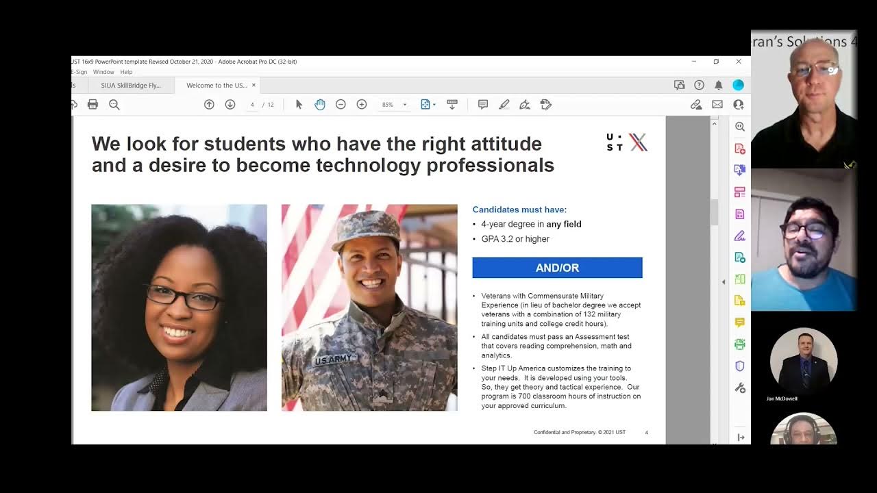 VETS4L Discusses Xpanxion's Step It Up America Program with Hector