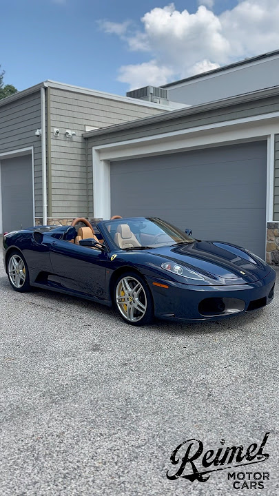 Three reasons to fall in love with this 2007 Ferrari F430 Spider 😍🕷️ #ferrari #f430 #ferrarif430