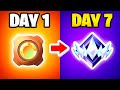 I Played Fortnite Ranked For 7 Days Straight!