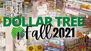 DOLLAR TREE Fall + Haul 2021 NEW 🍁🍂🍁