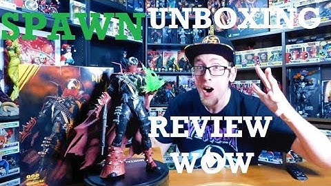 Mortal Kombat 11 Spawn commando statue by Mcfarlan toys