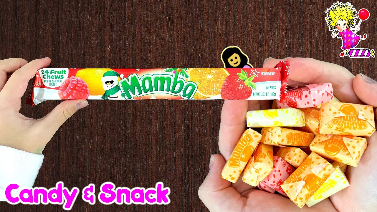 🍬 Mamba Holiday Fruit Chews - Candy & Snack Review