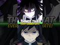Things That Hashira's Most Hate #shorts #demonslayer #kimetsunoyaiba #tanjiro #hashira #giyu