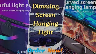 Dimming Screen Hanging Light Computer RGB Background