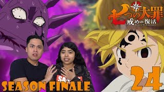 The Seven Deadly Sins Season 2 Episode 24 Reaction! (Nanatsu no Taizai) EVIL MELIODAS VS FRAUDRIN 😱