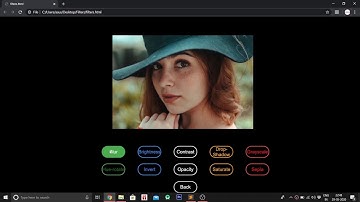 "10 Awesome Filters For Images You Should Know" using HTML,CSS and JavaScript|CODE WITH NM