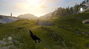 Wilderless horse ride in the highlands