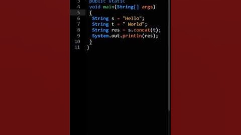 How To Append Strings In Java