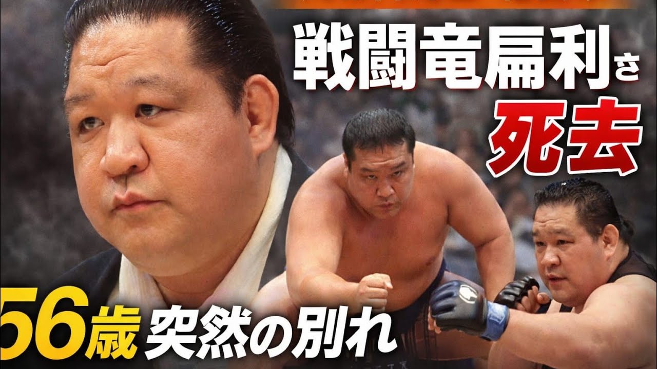 🔥元幕内・戦闘竜🛑56歳で逝去🕊️格闘家としても活躍🥋🇯🇵🇺🇸 - YouTube