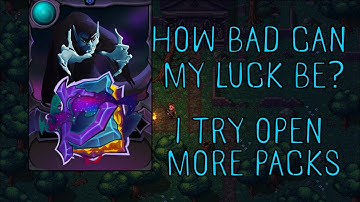 Why do I keep trying to Open Packs...