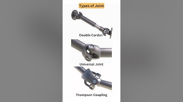 Different Joints 1) Double cardan 2) Universal joint 3) Thompson Coupling #3dcad #solidworkstutorial