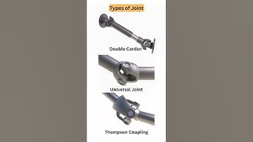 Different Joints 1) Double cardan 2) Universal joint 3) Thompson Coupling #3dcad #solidworkstutorial