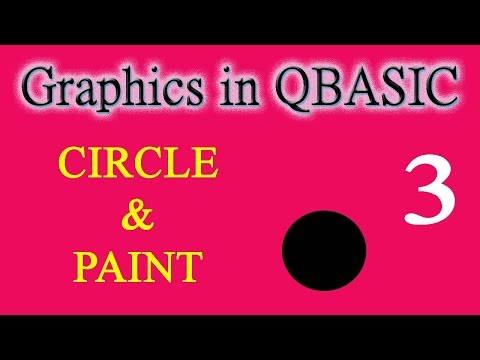 Ep-46: QBASIC Graphic Drawing Circle Tutorian in Nepali