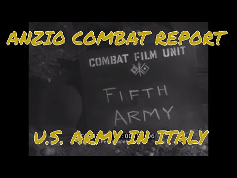 FIFTH ARMY ANZIO COMBAT REPORT  U.S. ARMY IN ITALY  47084