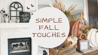 SIMPLE FALL DECOR IDEAS FOR YOUR HOME