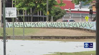 Hidden piece of history revealed at Washington Middle School
