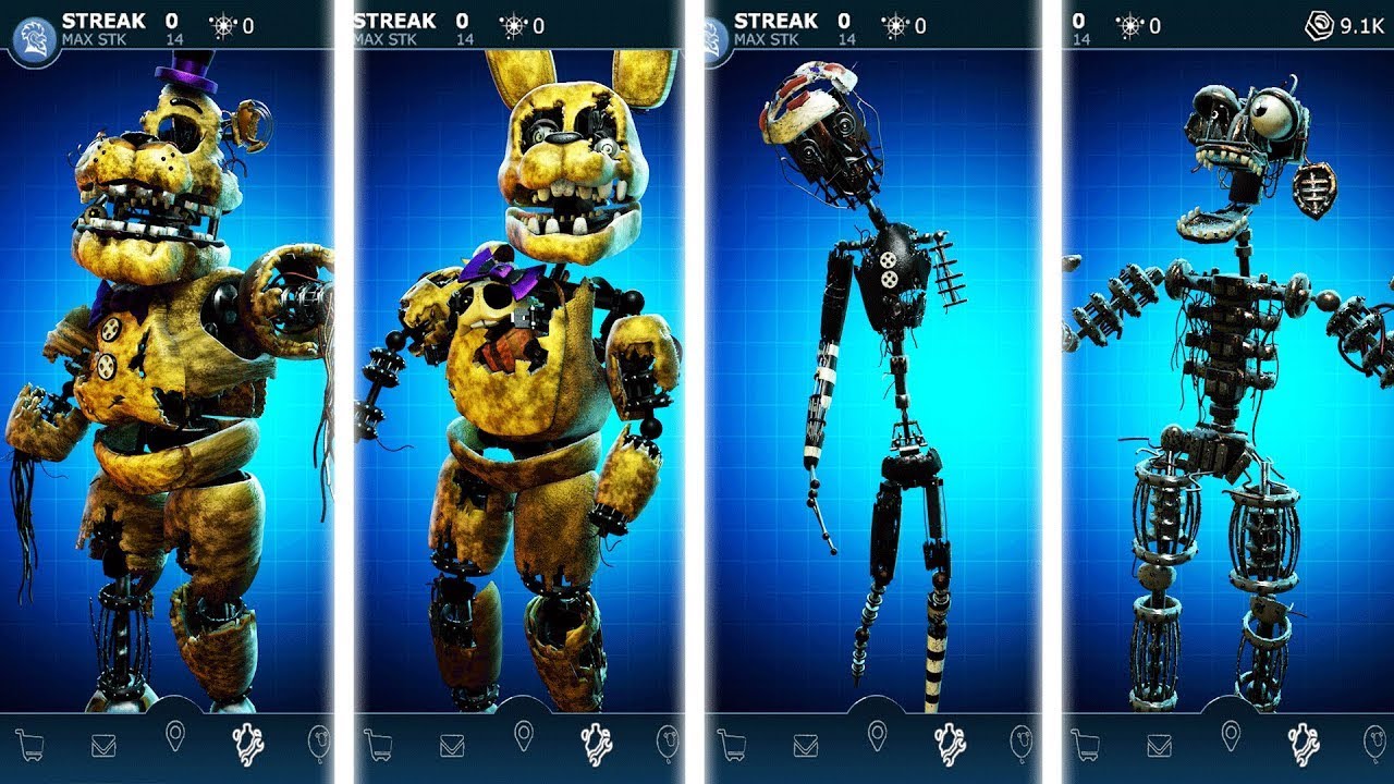 Fnaf Rotten Fredbear's Rotten FNAF AR Workshop Animation - YouTube