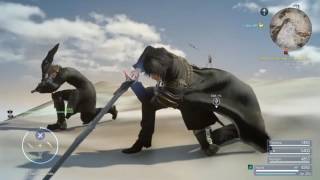 FFXV: Adamantoise Special Parry Scene