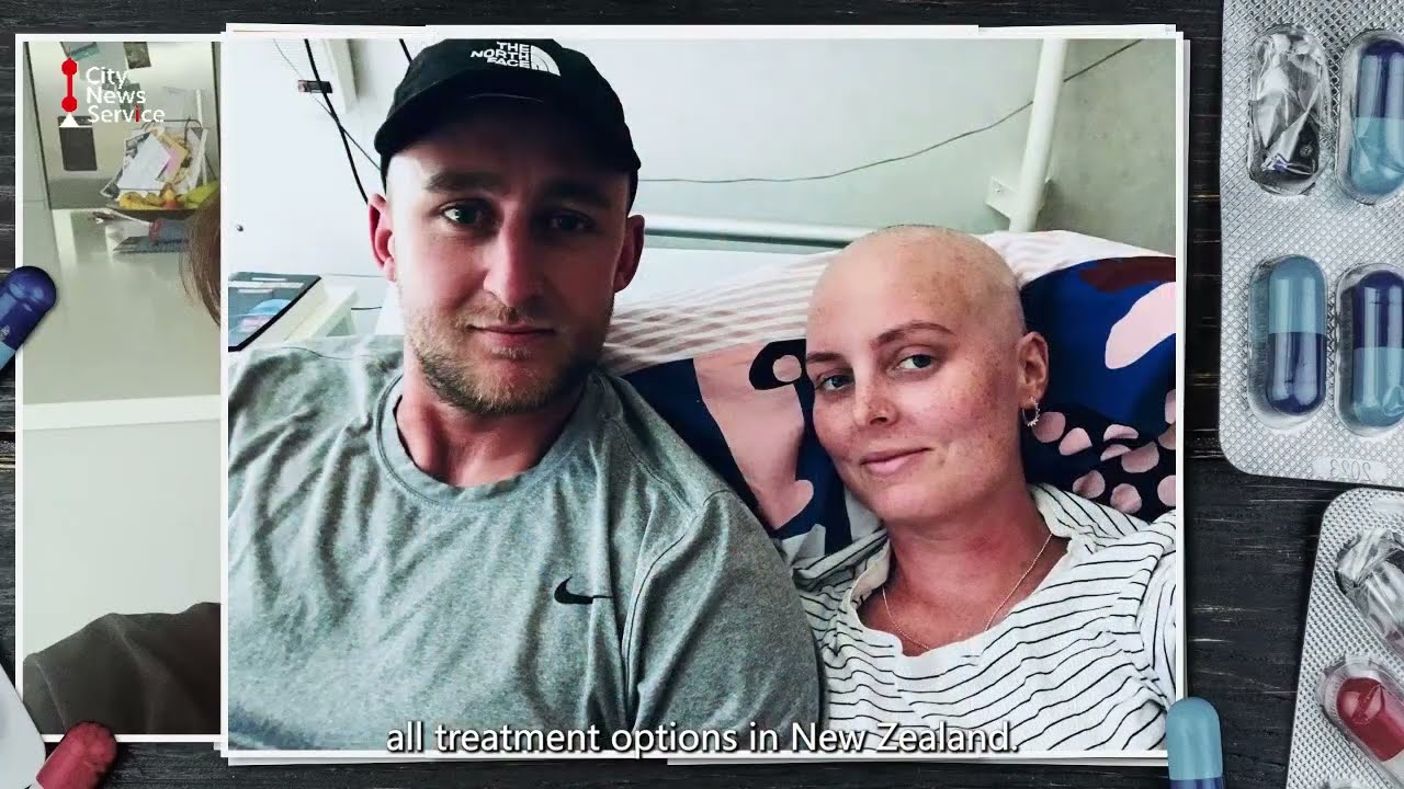Emma, who traveled to Shanghai for CAR T-cell therapy — video still