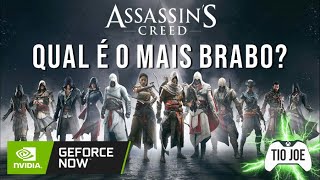 JOGANDO ASSASSIN'S CREED VALHALLA no GEFORCE NOW BRASIL - GAMEPLAY TUDO NO  ULTRA (JOGO CRASHOU) 