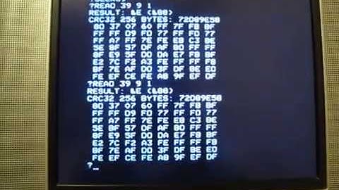 Creating floppy disc weak bits using discbeast with a 1770