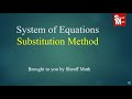Substitution Method in Solving Systems of Equations