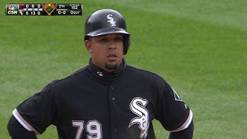 CLE@CWS: Abreu plates two runs with a double