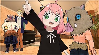 Karl And Anya Have A Playdate Demon Slayer And Spy X Family Vr