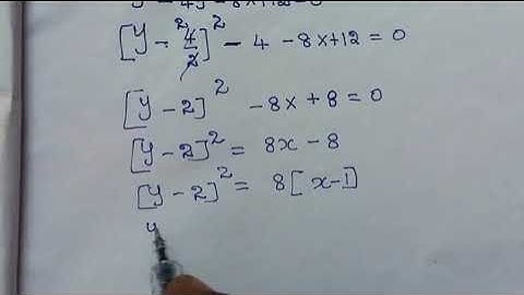 #12th maths exercise 5.2 4 (v) ##find the Vertex focus  equation of directrix llr  #y²-4y-8x+12=0