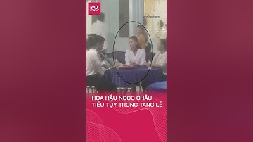 Hoa hậu Ngọc Châu lộ diện tiều tuỵ, khóc nức nở trong tang lễ mẹ #tintuc24h #tin24h #tinnong