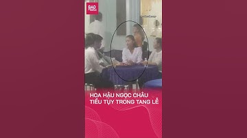 Hoa hậu Ngọc Châu lộ diện tiều tuỵ, khóc nức nở trong tang lễ mẹ #tintuc24h #tin24h #tinnong