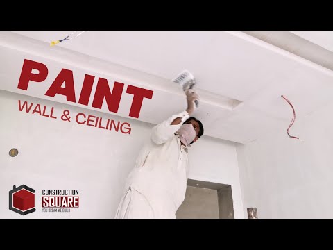 PAINT | پینٹ کرنے کا طریقہ | گھر کا پینٹ | CONSTRUCTION BASICS | EPISODE 6 | CONSTRUCTION SQUARE