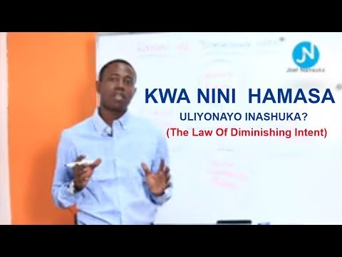 Video: Kwa Nini Nidhamu Ya Kazi Inahitajika