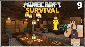 Blacksmith & SUPER SMELTER! - Ep 9 - Minecraft 1.18 Survival Let