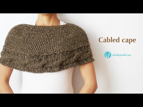 Cabled cape